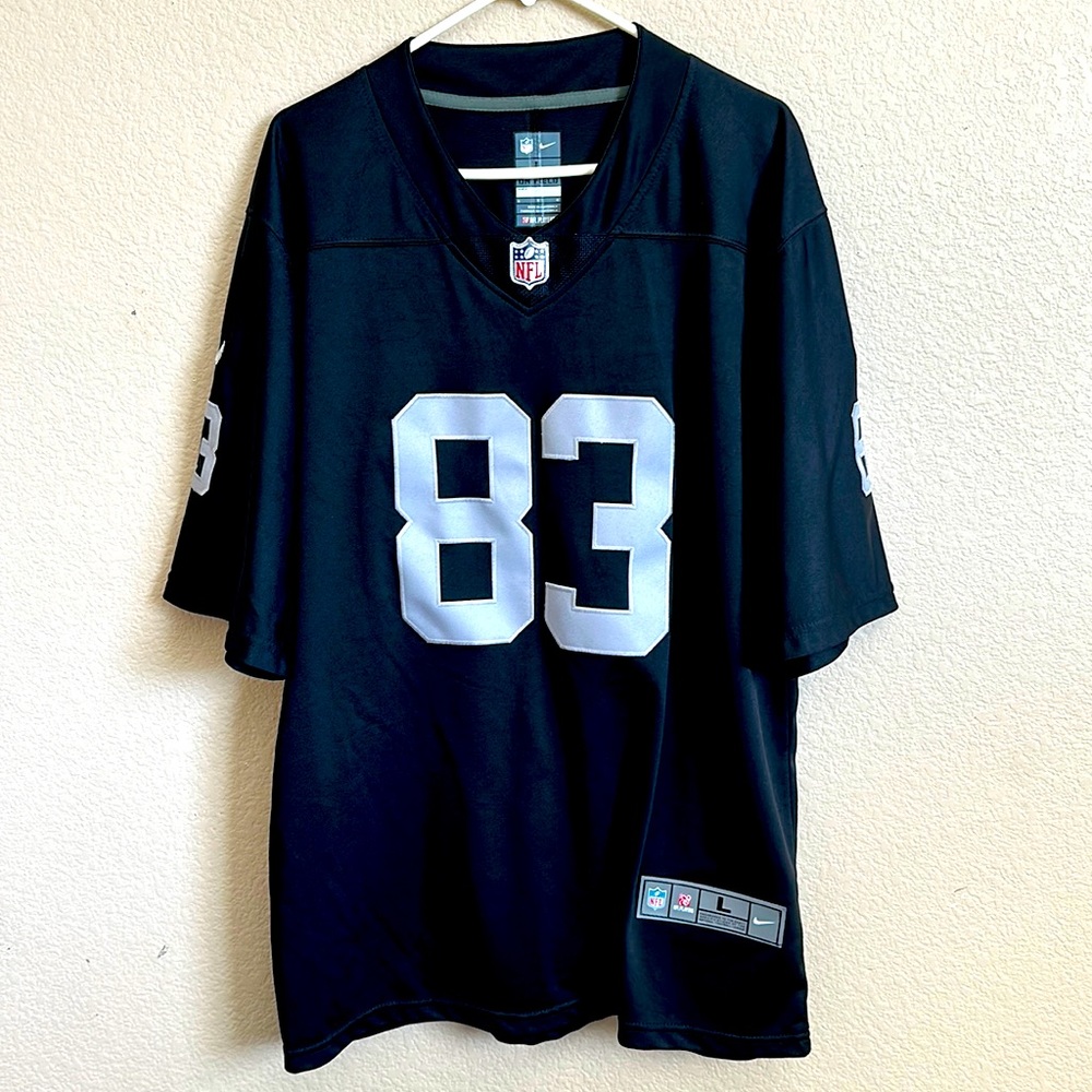 Nike Raiders Large Darren Waller black #83 stitched jersey